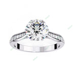 Load image into Gallery viewer, Hidden Halo Engagement Ring ENHI1558