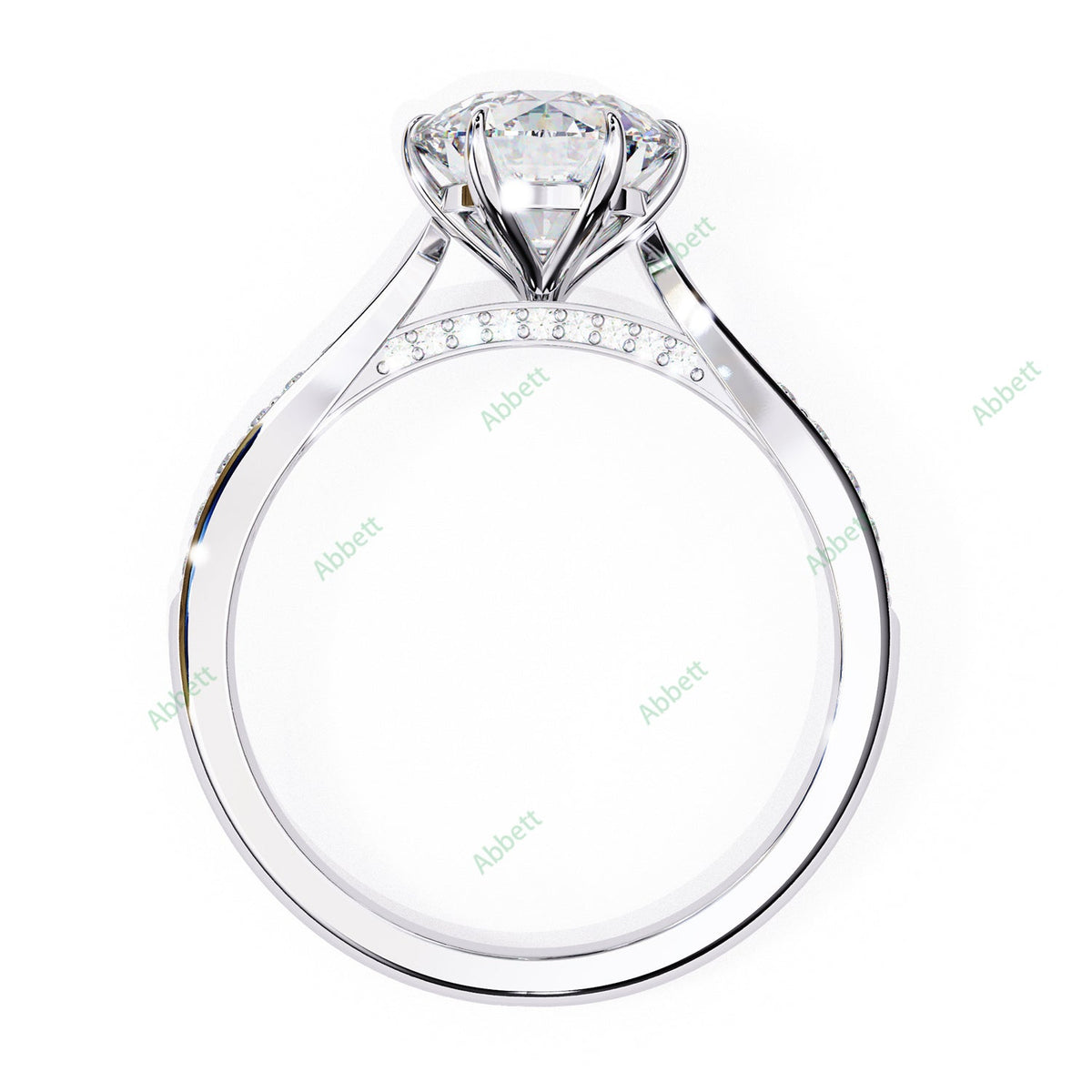 Hidden Halo Engagement Ring ENHI1558