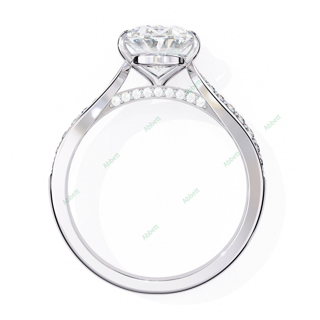 Hidden Halo Engagement Ring ENHI1559