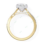 Load image into Gallery viewer, Hidden Halo Engagement Ring ENHI1559
