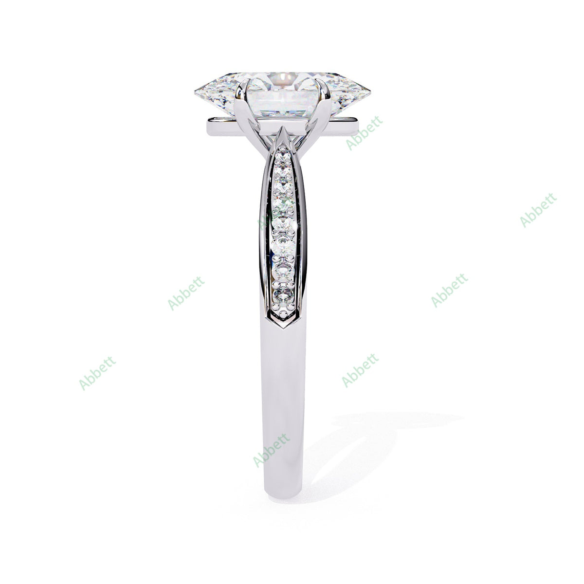 Hidden Halo Engagement Ring ENHI1559