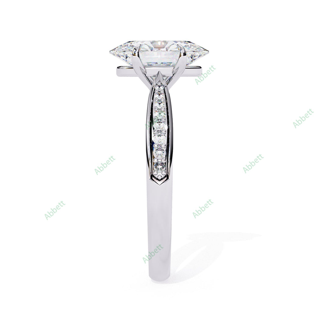 Hidden Halo Engagement Ring ENHI1559