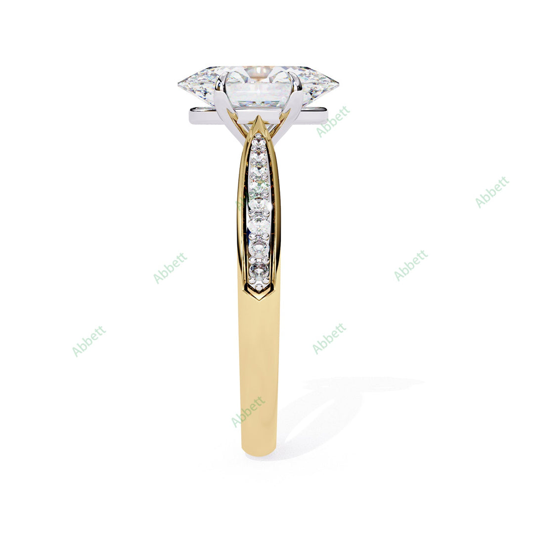 Hidden Halo Engagement Ring ENHI1559