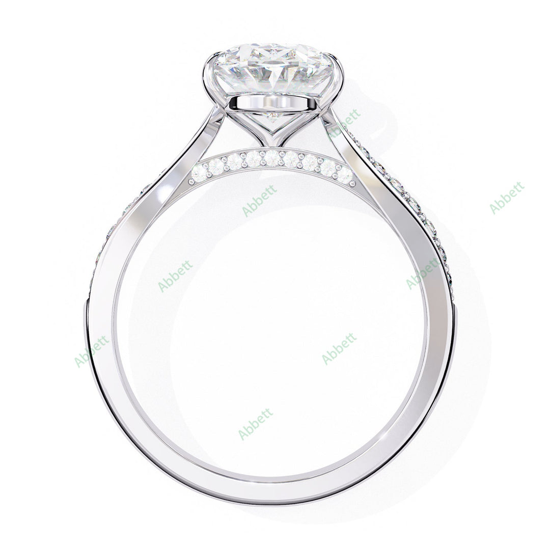 Hidden Halo Engagement Ring ENHI1559
