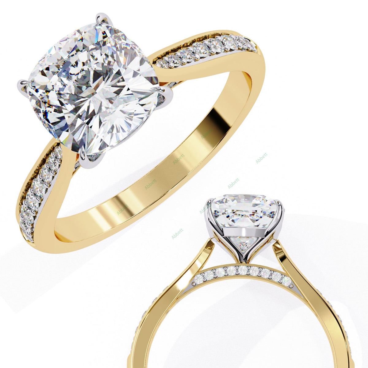 Hidden Halo Engagement Ring ENHI1560