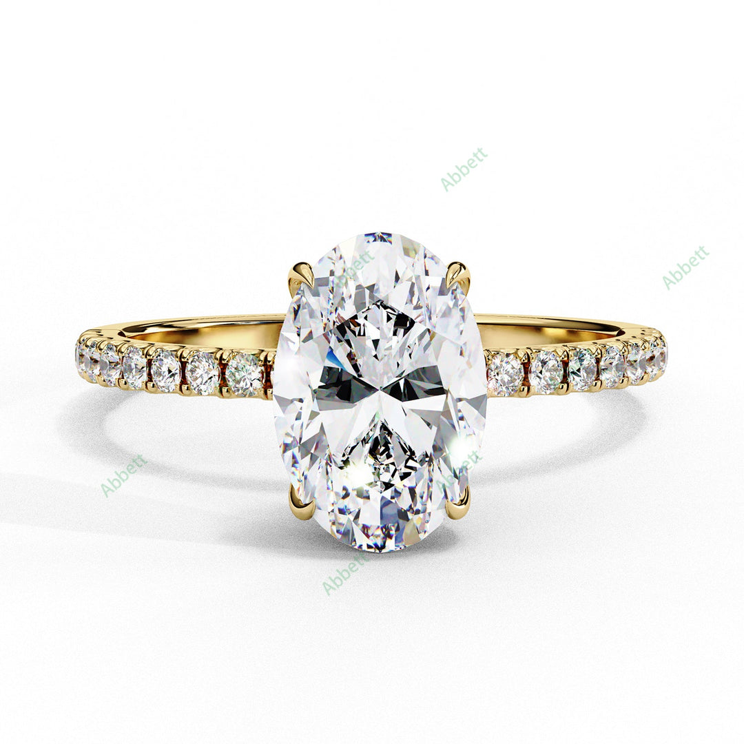Hidden Halo Engagement Ring ENHI1564