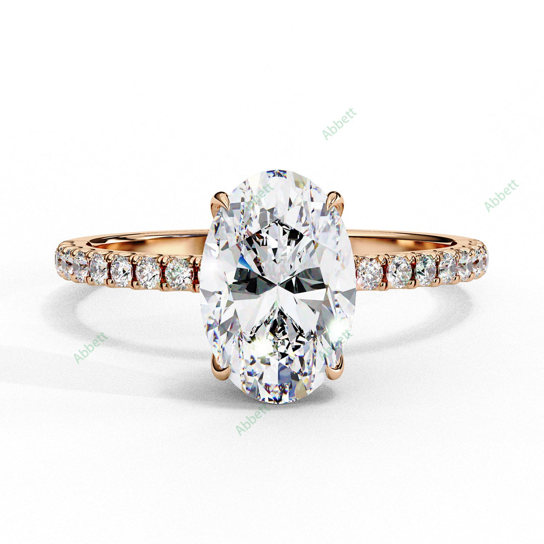 Hidden Halo Engagement Ring ENHI1564