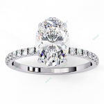 Load image into Gallery viewer, Hidden Halo Engagement Ring ENHI1564
