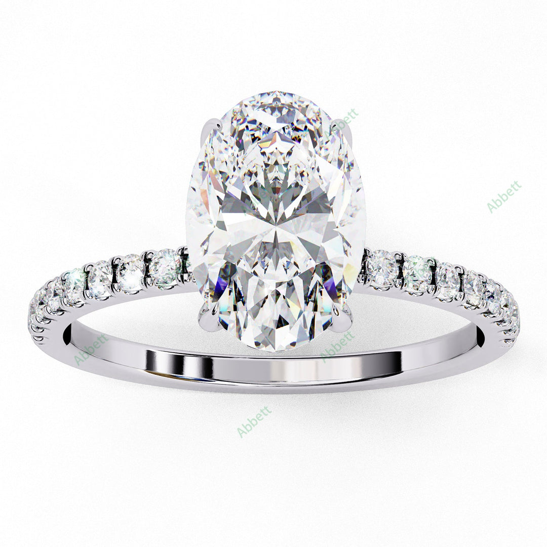 Hidden Halo Engagement Ring ENHI1564