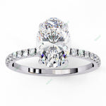 Load image into Gallery viewer, Hidden Halo Engagement Ring ENHI1564