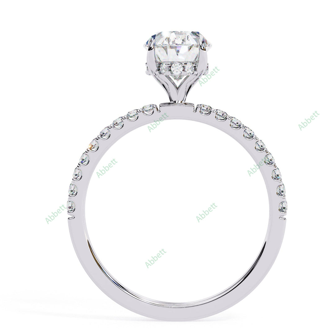 Hidden Halo Engagement Ring ENHI1564