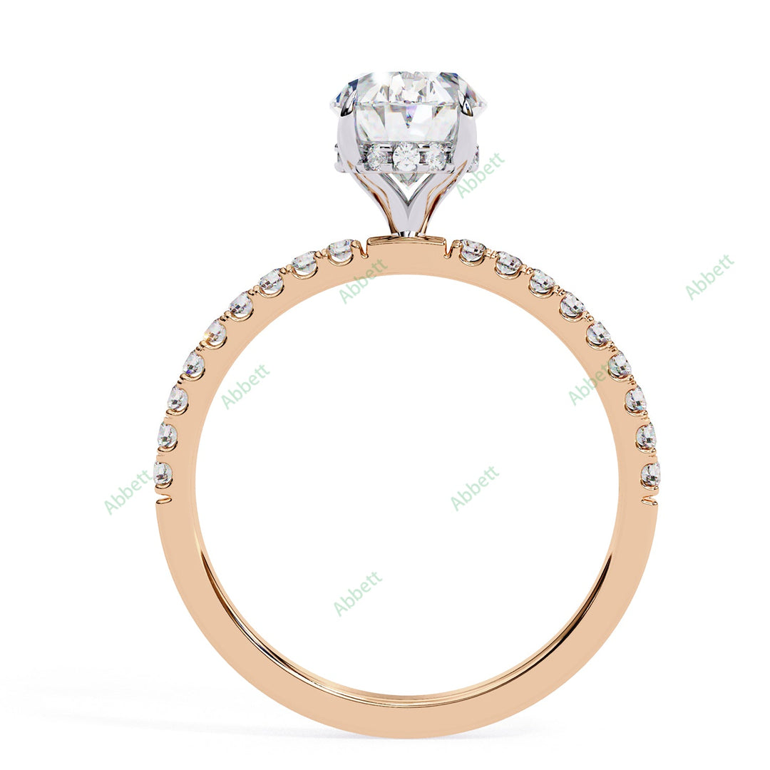 Hidden Halo Engagement Ring ENHI1564