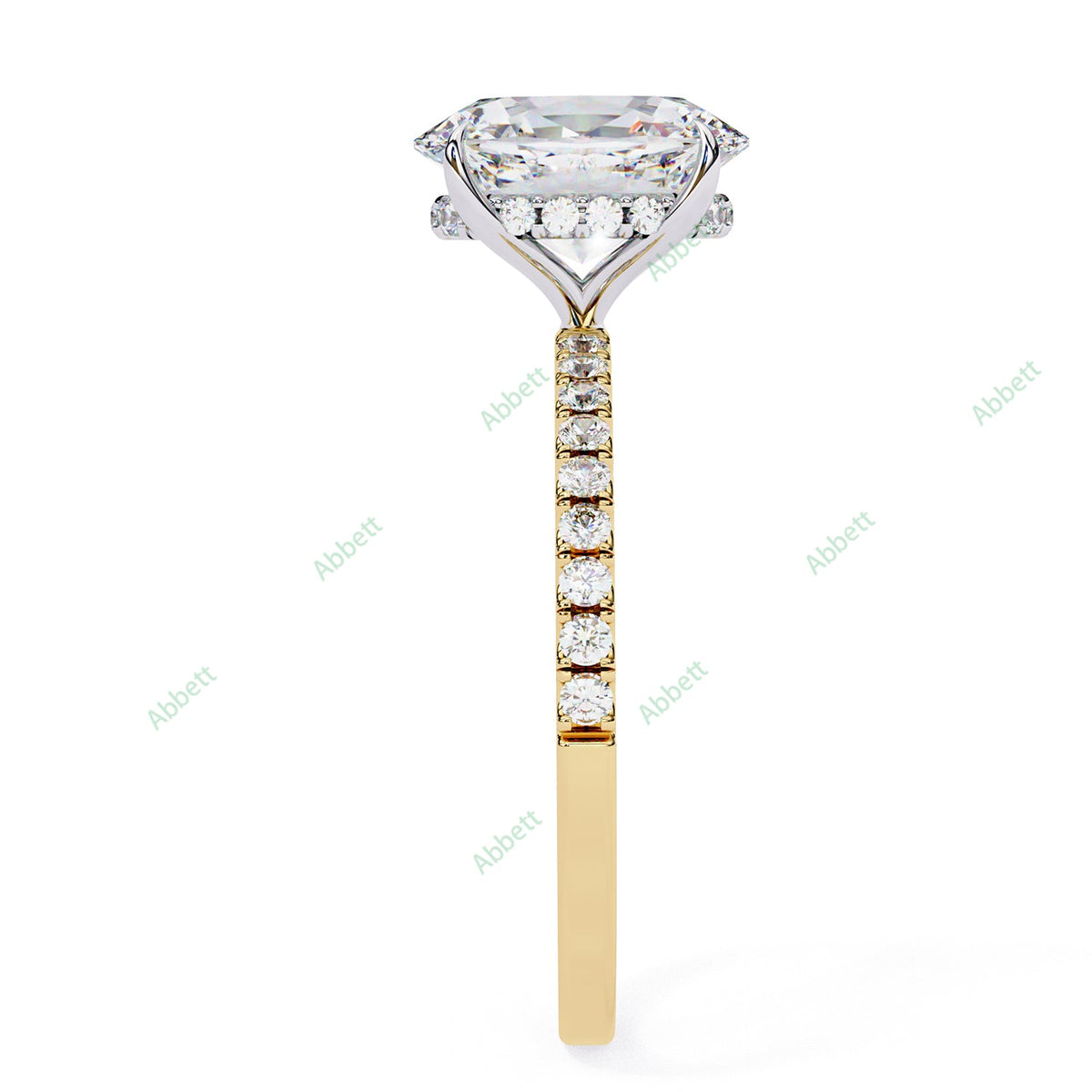 Hidden Halo Engagement Ring ENHI1564