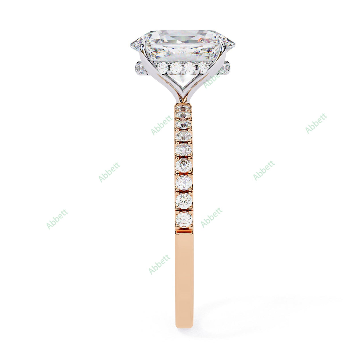Hidden Halo Engagement Ring ENHI1564