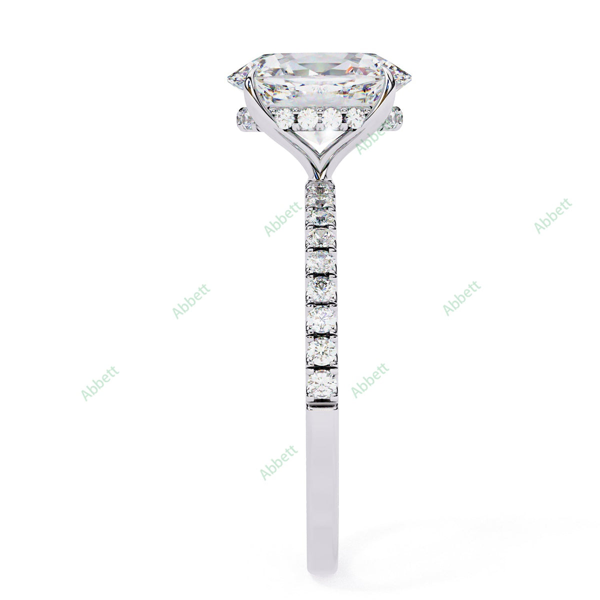 Hidden Halo Engagement Ring ENHI1564
