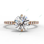Load image into Gallery viewer, Hidden Halo Engagement Ring ENHI1565
