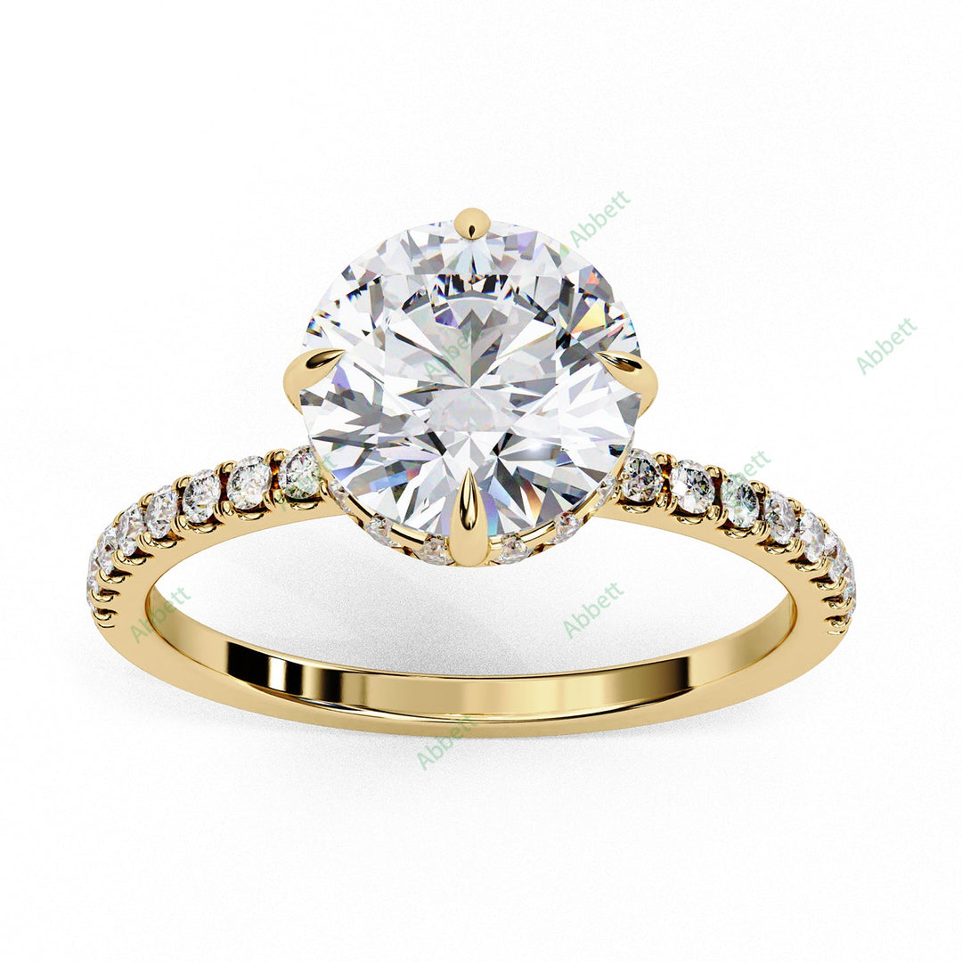 Hidden Halo Engagement Ring ENHI1565