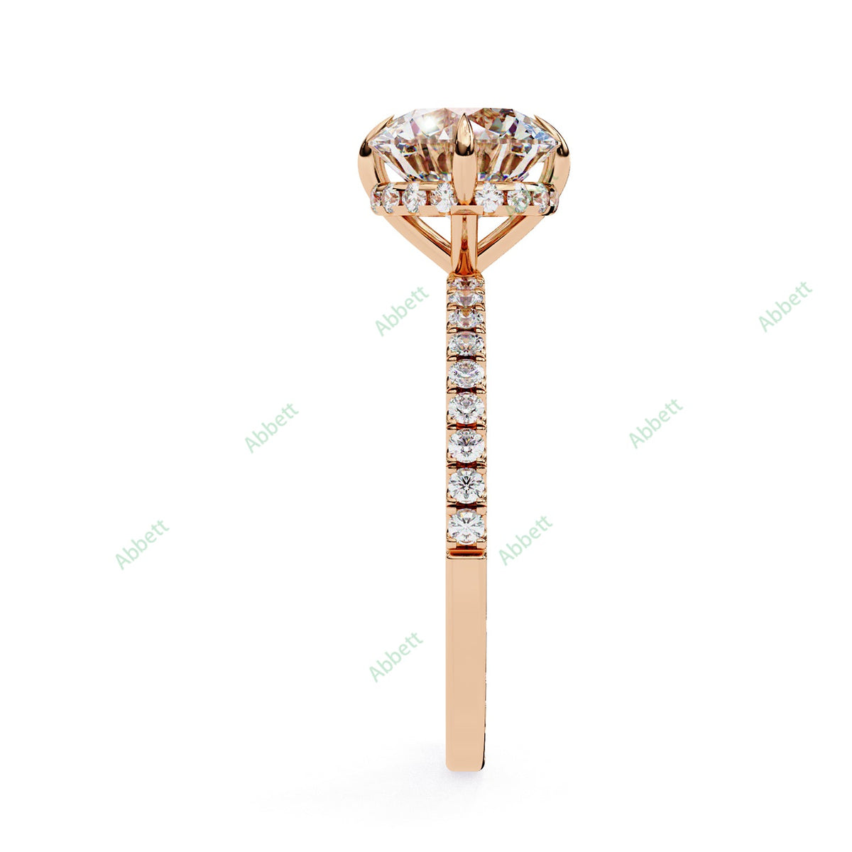 Hidden Halo Engagement Ring ENHI1565