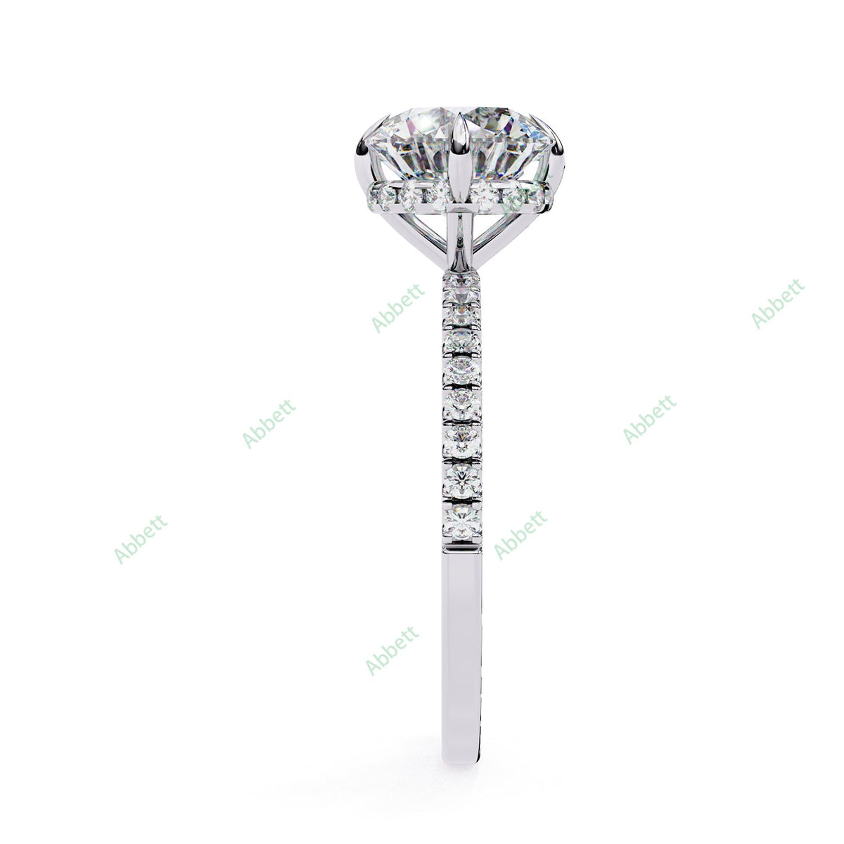 Hidden Halo Engagement Ring ENHI1565