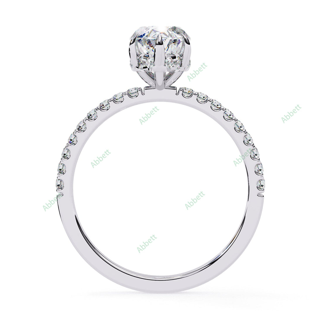 Hidden Halo Engagement Ring ENHI1566