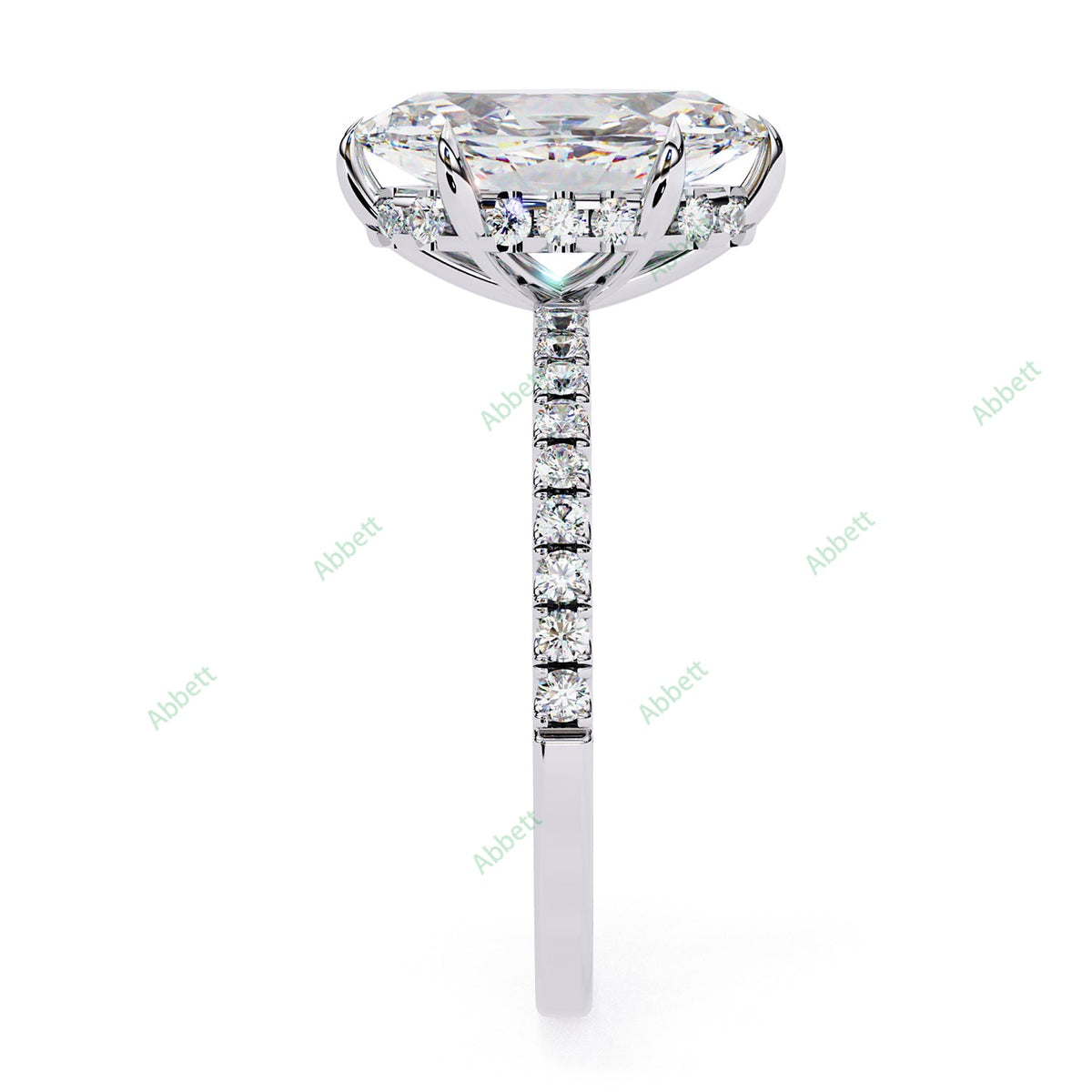 Hidden Halo Engagement Ring ENHI1566