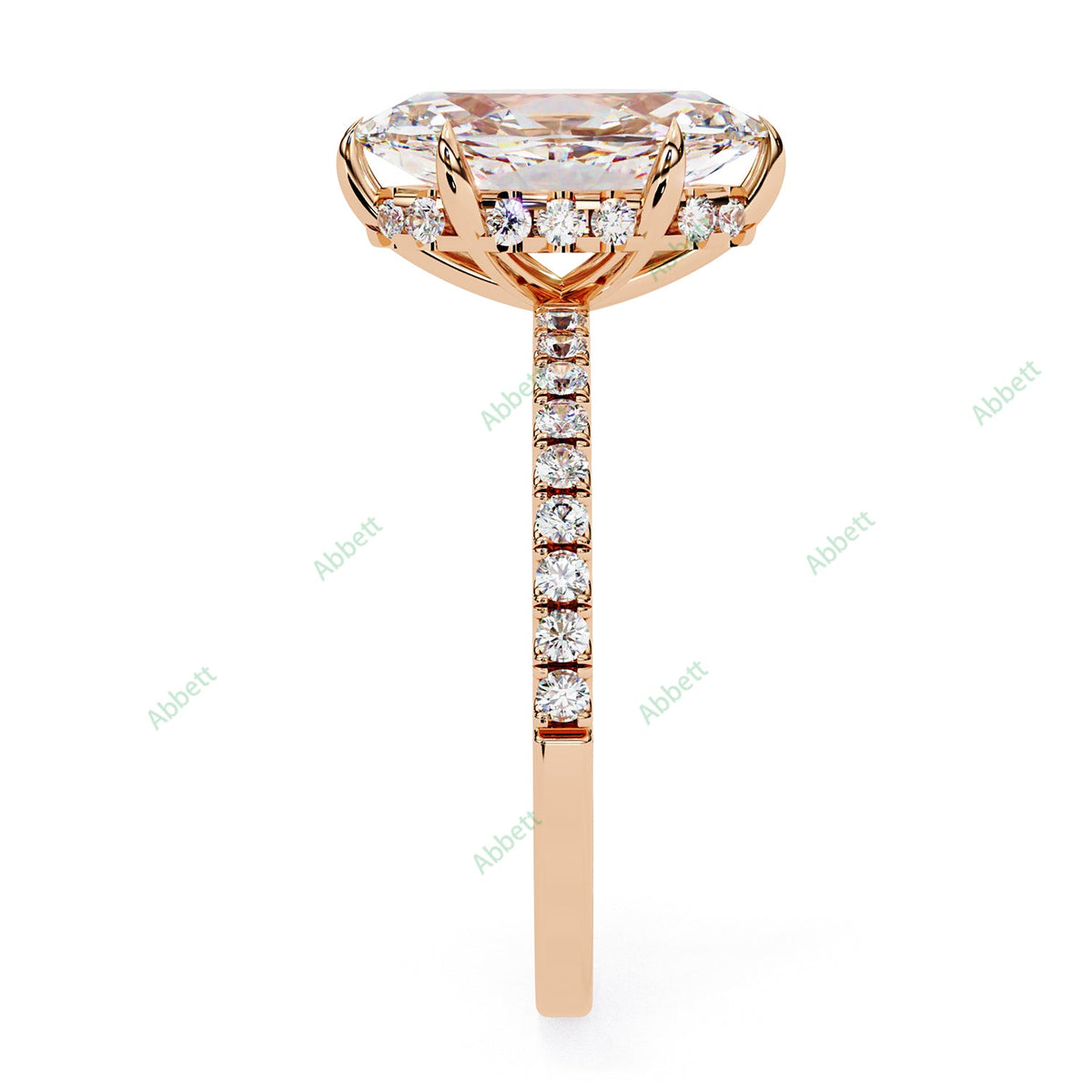 Hidden Halo Engagement Ring ENHI1566