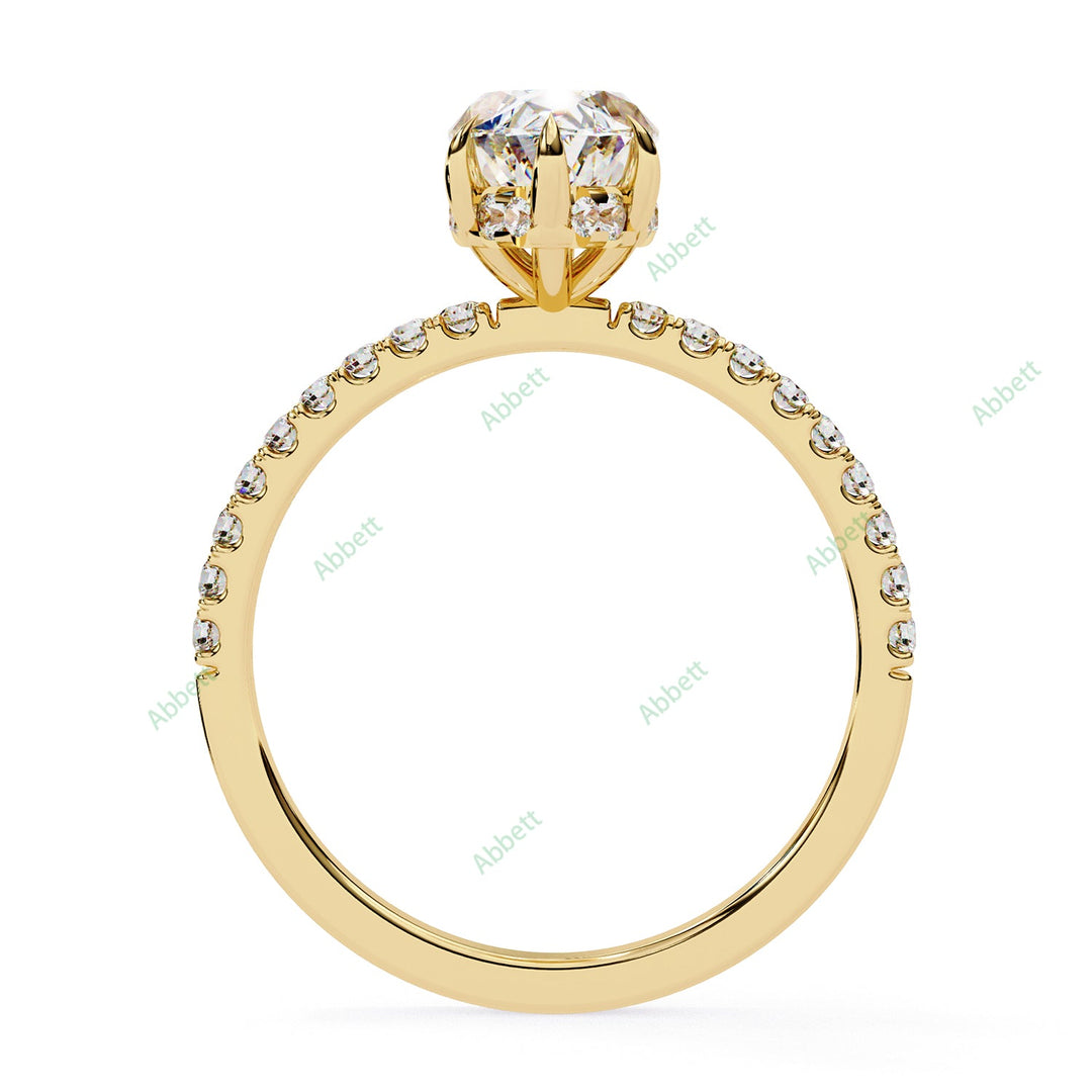 Hidden Halo Engagement Ring ENHI1566