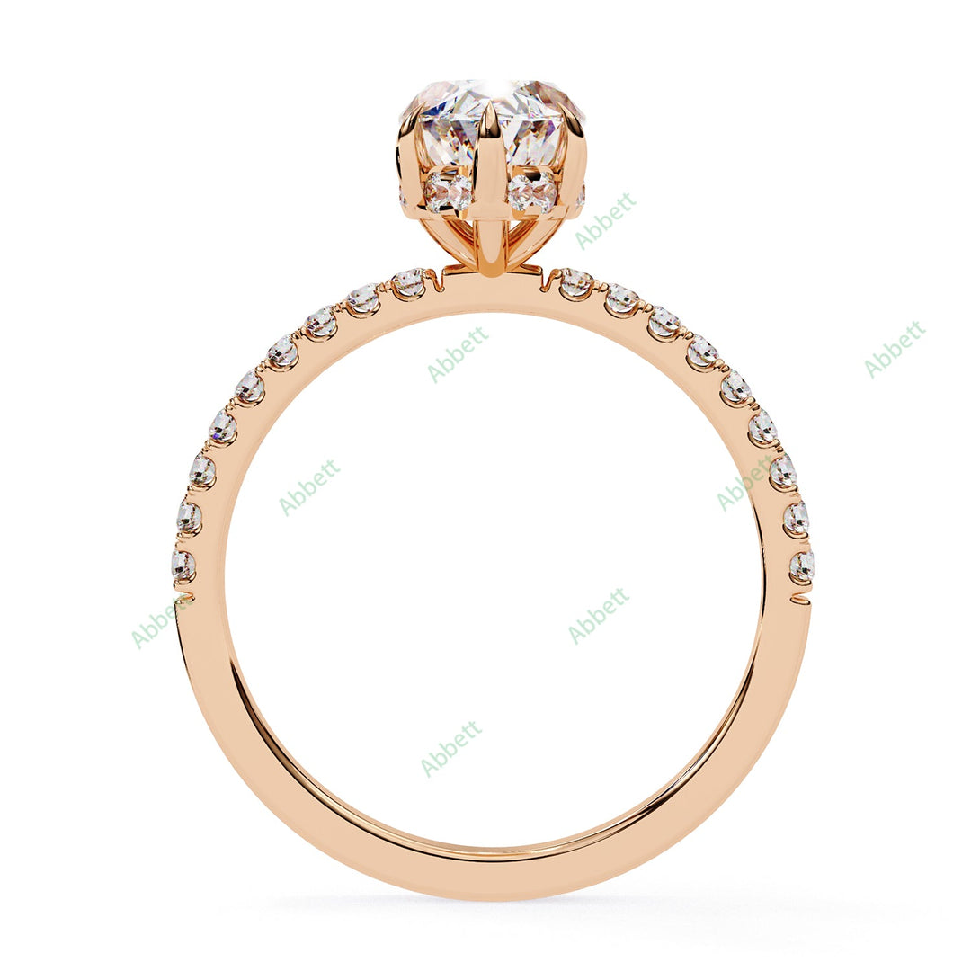 Hidden Halo Engagement Ring ENHI1566