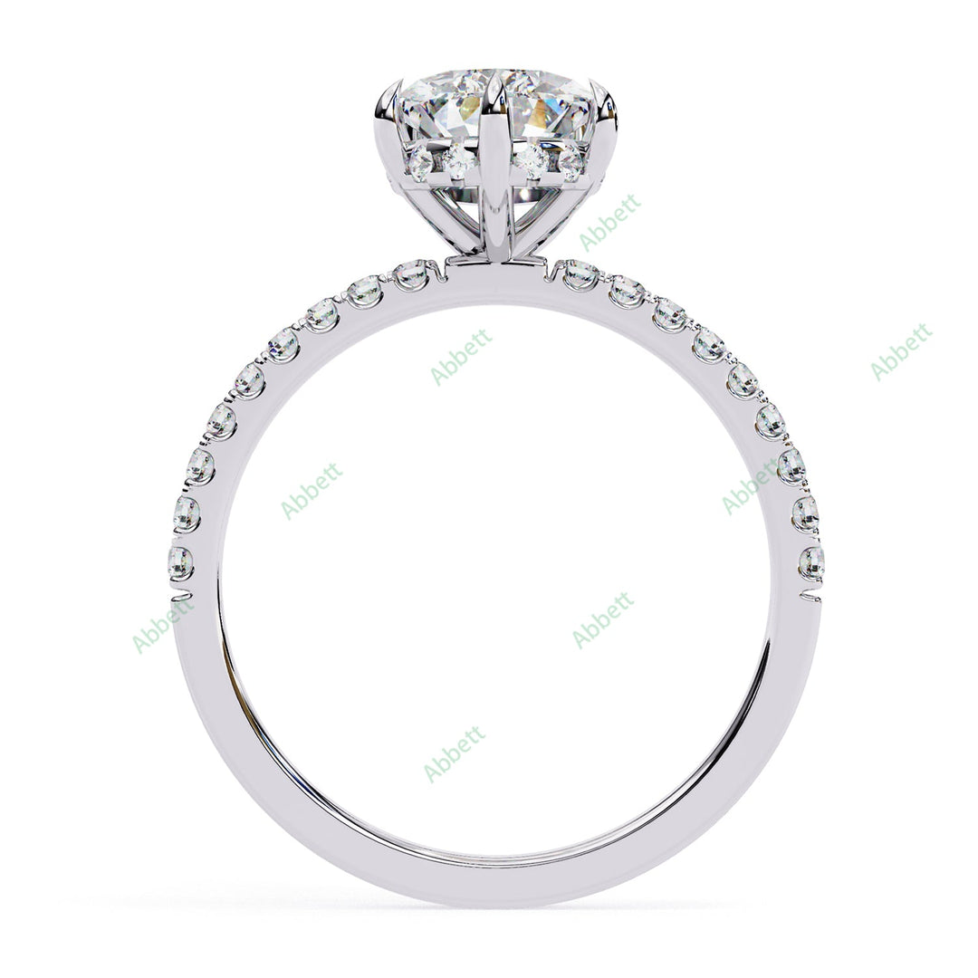 Hidden Halo Engagement Ring ENHI1567