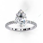 Load image into Gallery viewer, Hidden Halo Engagement Ring ENHI1567