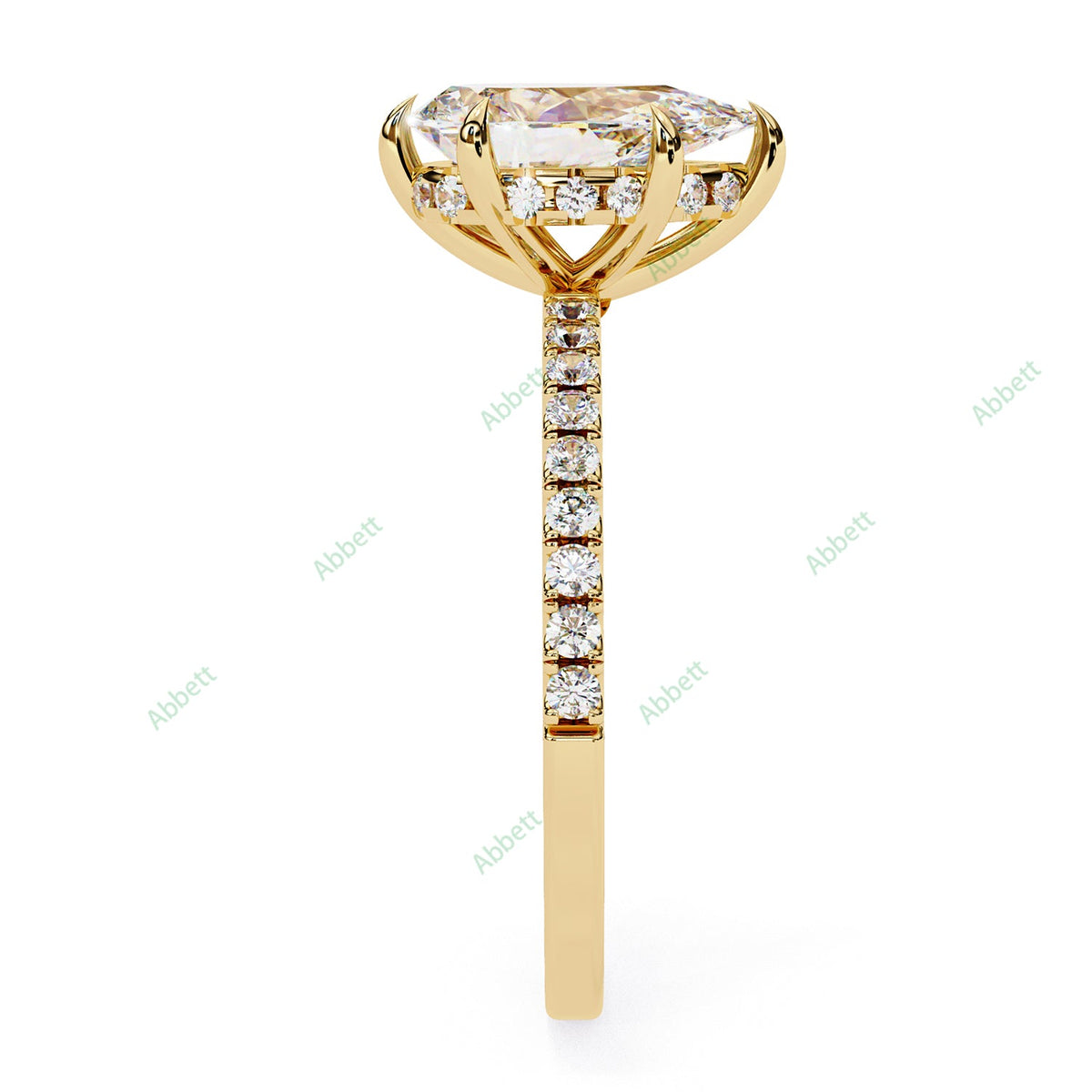 Hidden Halo Engagement Ring ENHI1567