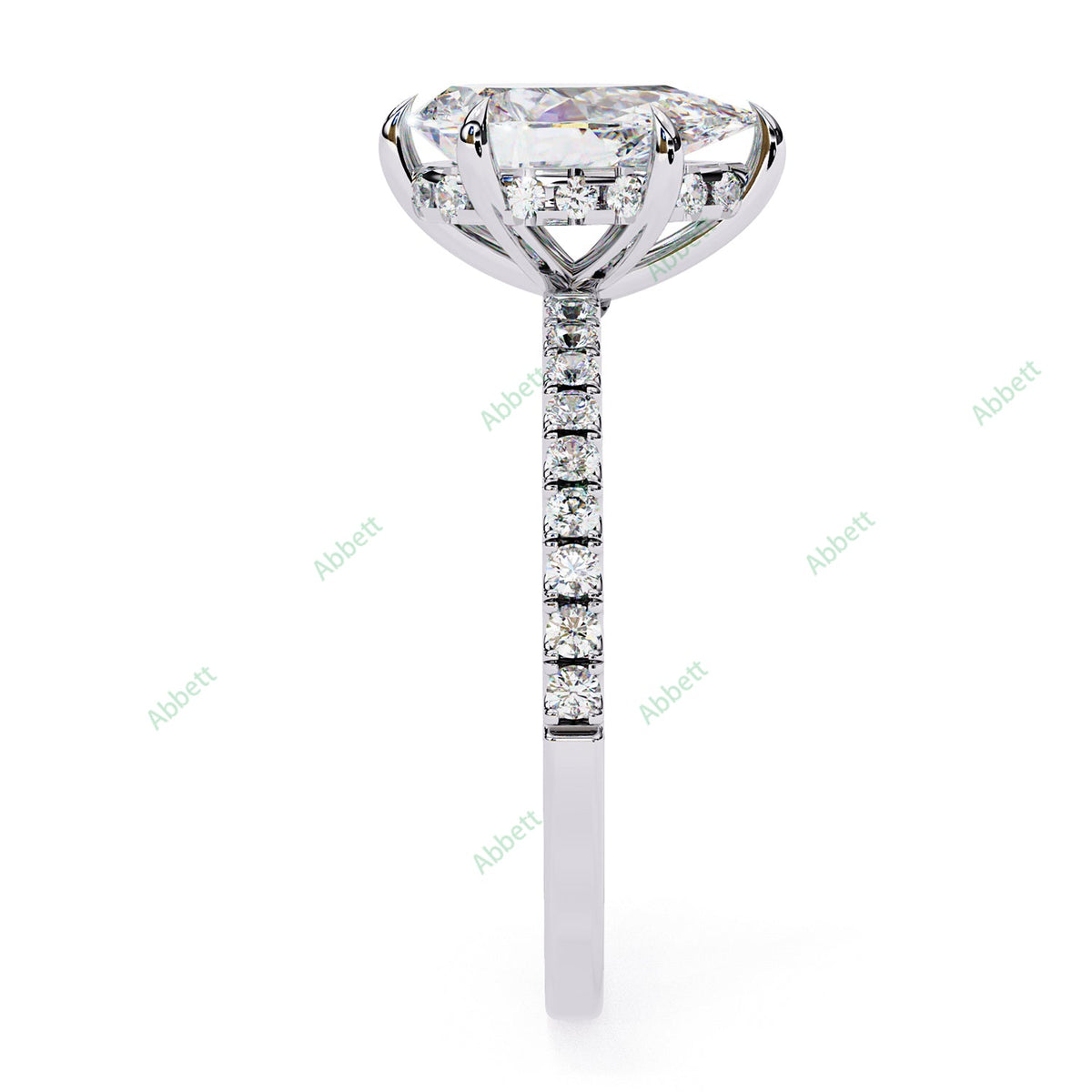 Hidden Halo Engagement Ring ENHI1567