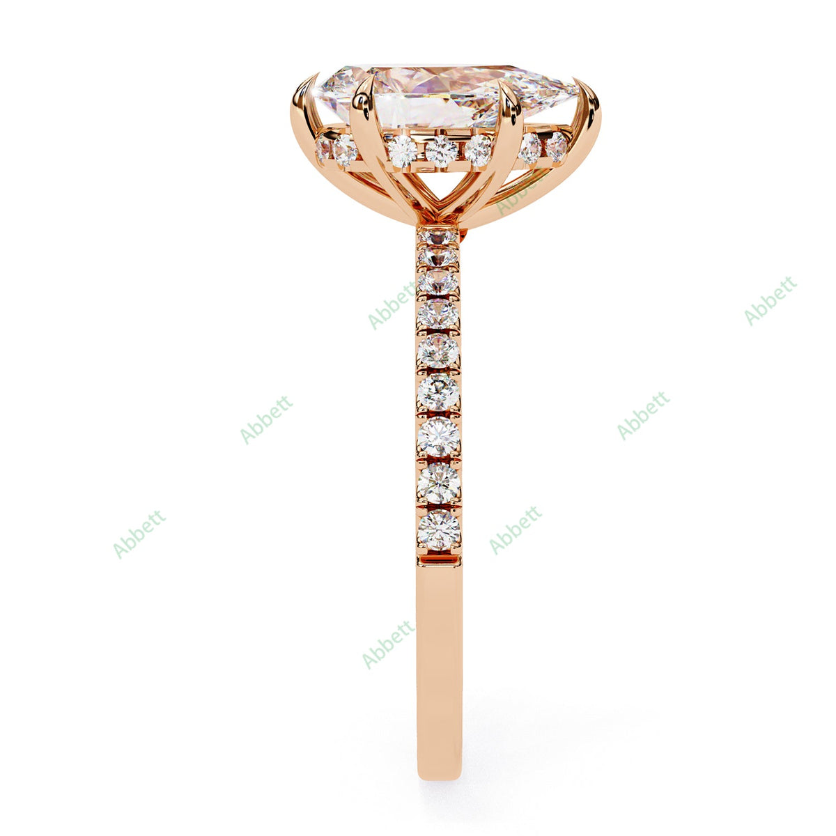 Hidden Halo Engagement Ring ENHI1567