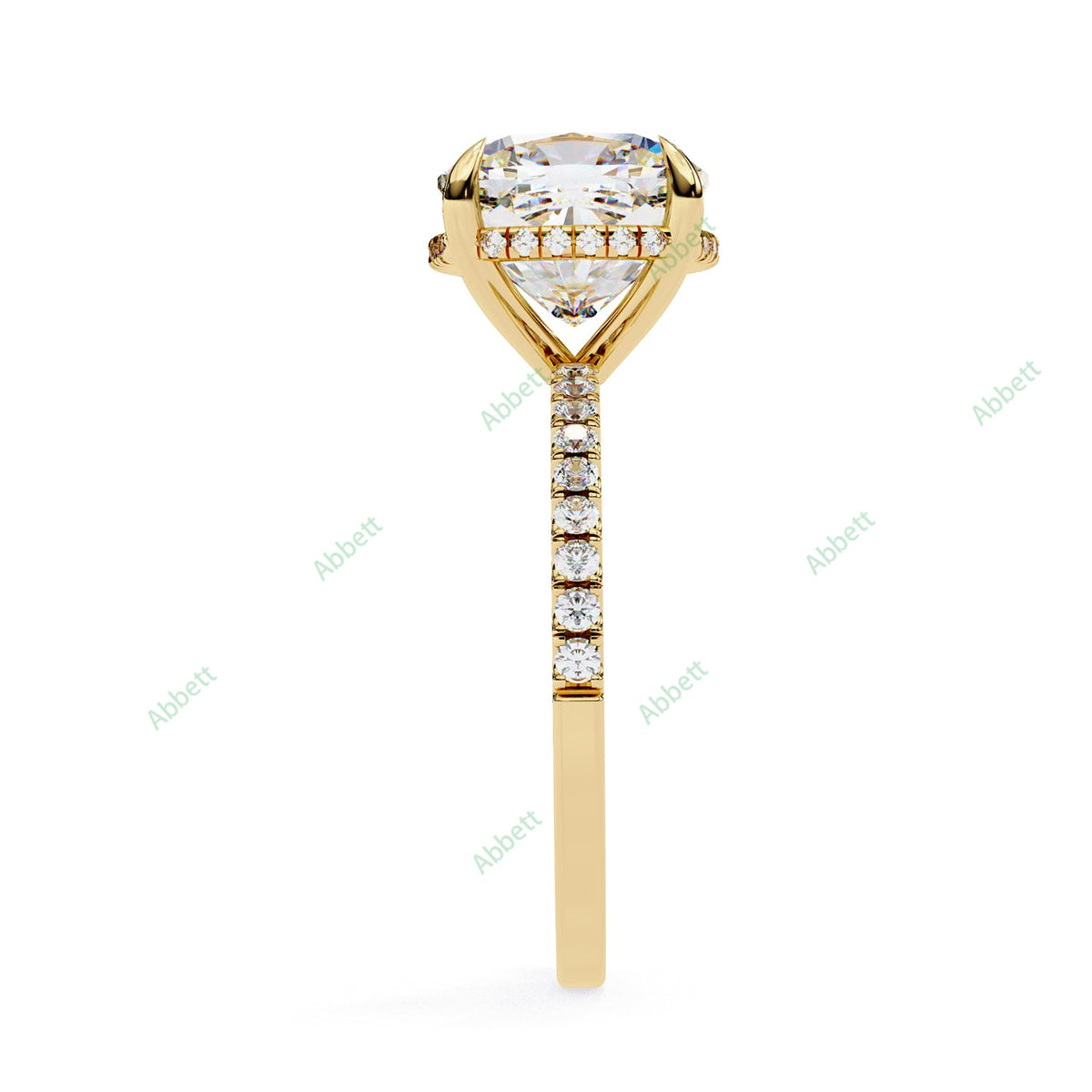 Hidden Halo Engagement Ring ENHI1568