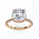 Load image into Gallery viewer, Hidden Halo Engagement Ring ENHI1568
