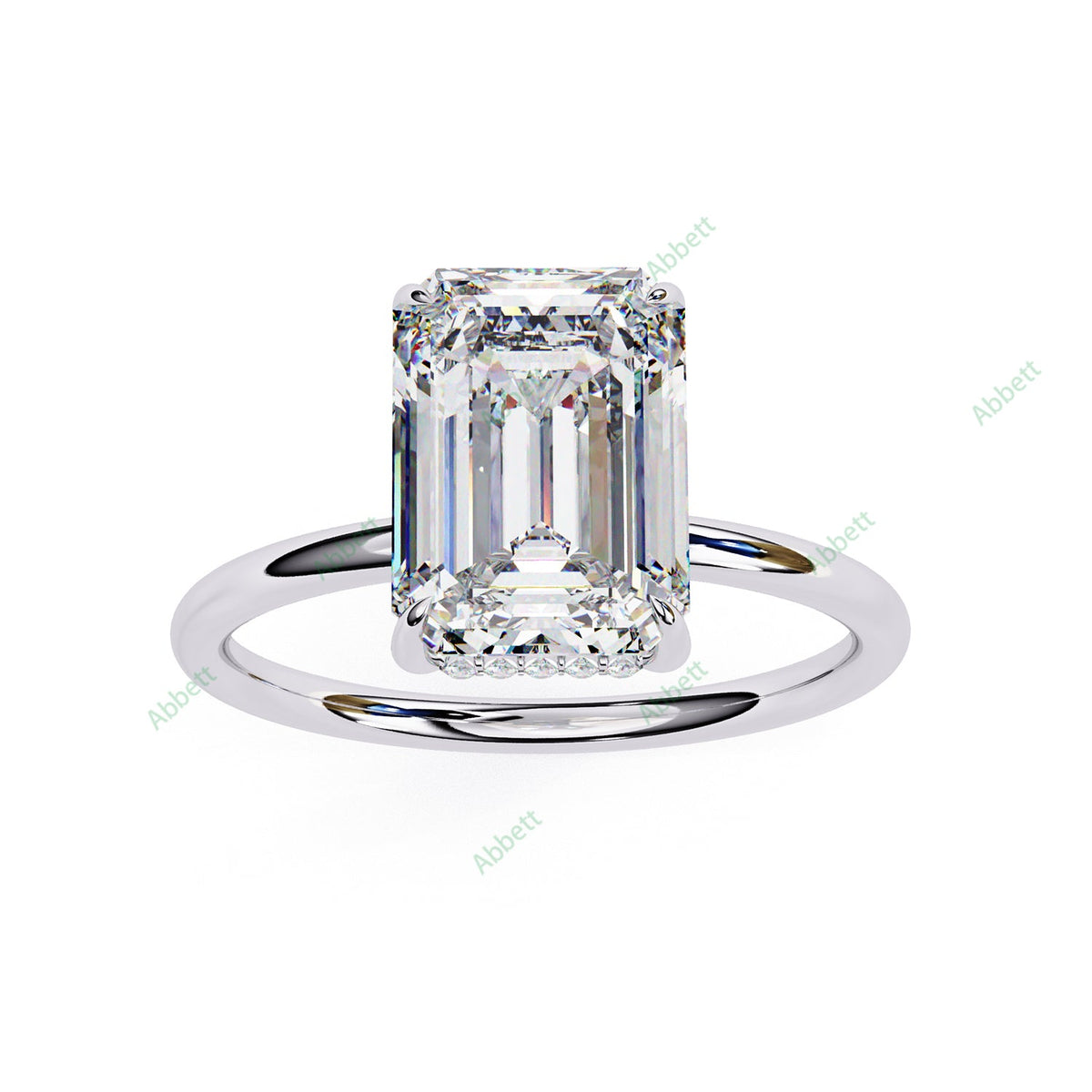 Hidden Halo Engagement Ring ENHI1576