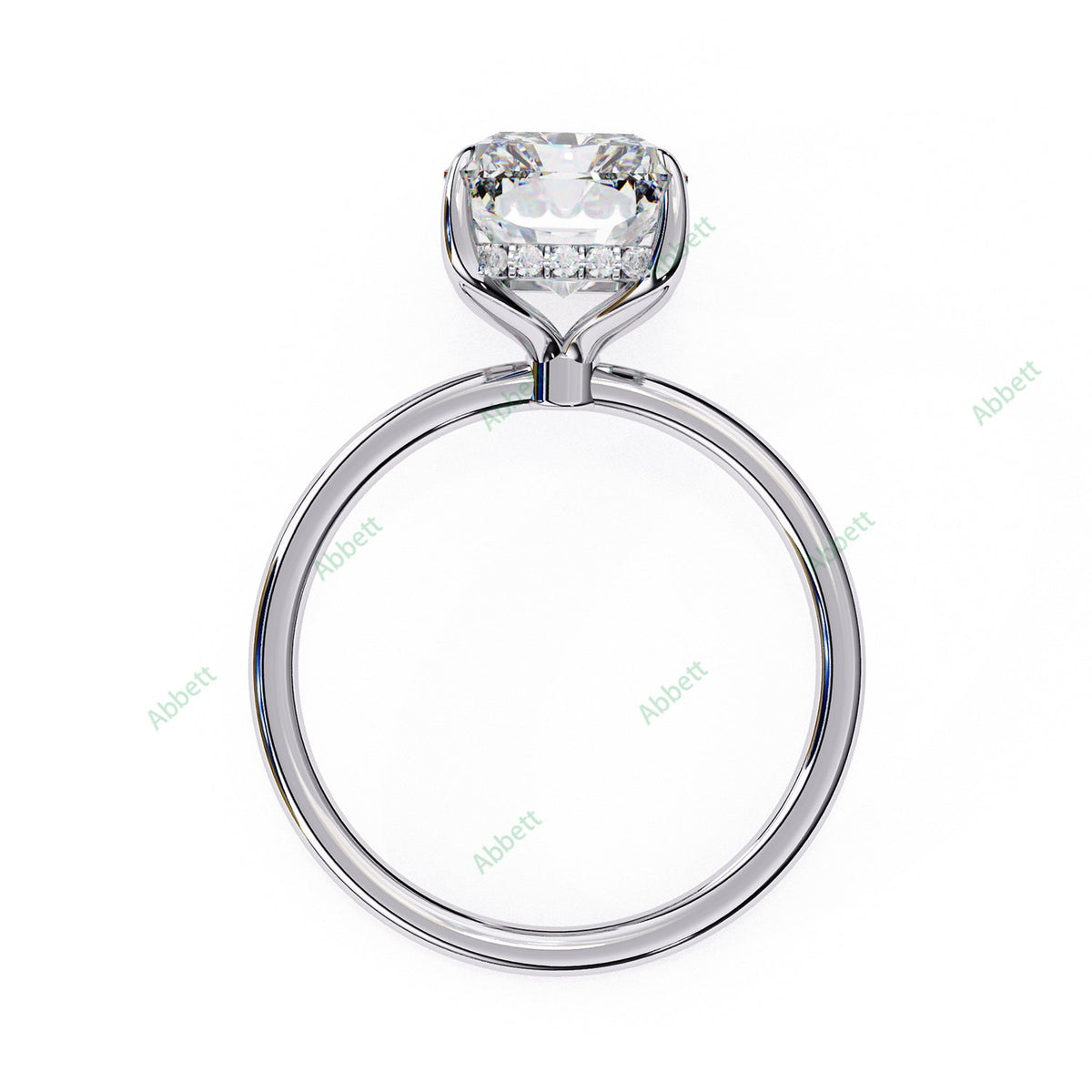 Hidden Halo Engagement Ring ENHI1576