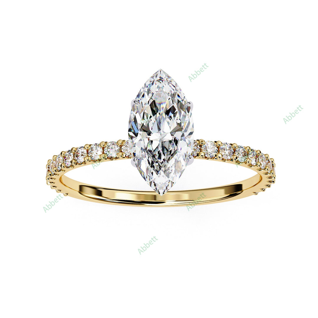 Hidden Halo Engagement Ring ENHI1583