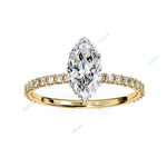 Load image into Gallery viewer, Hidden Halo Engagement Ring ENHI1583
