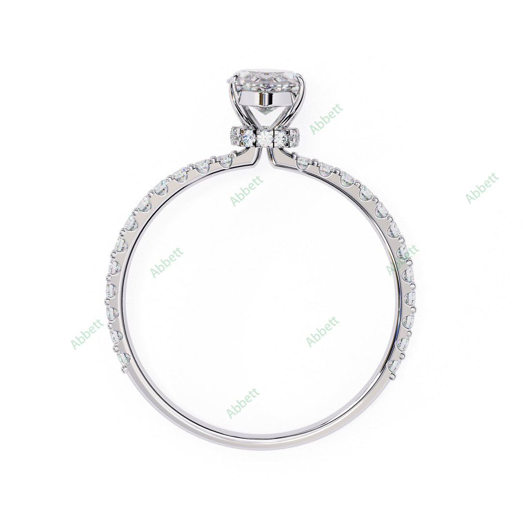 Hidden Halo Engagement Ring ENHI1583