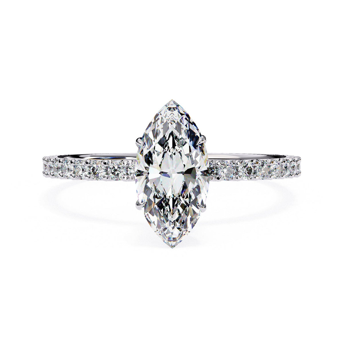 Hidden Halo Engagement Ring ENHI1583