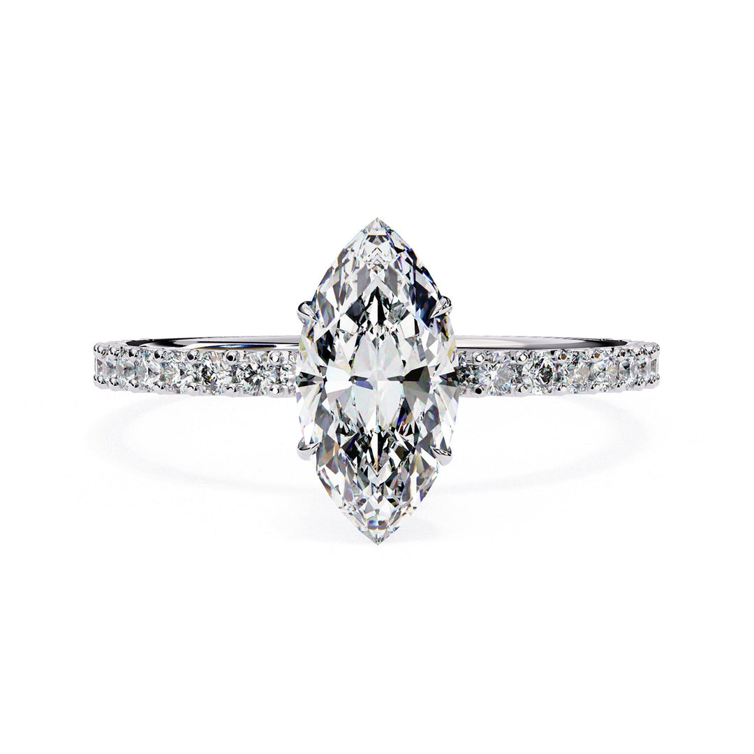 Hidden Halo Engagement Ring ENHI1583