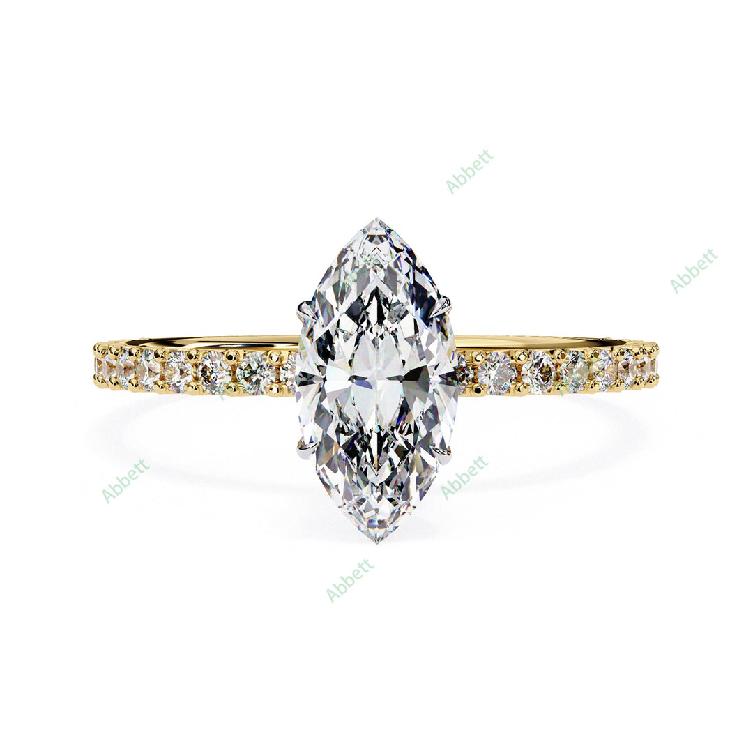 Hidden Halo Engagement Ring ENHI1583
