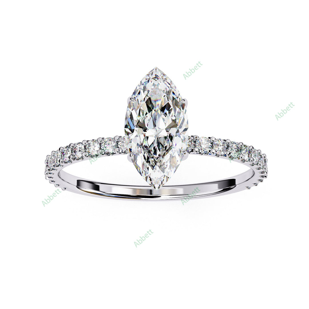 Hidden Halo Engagement Ring ENHI1583