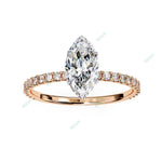 Load image into Gallery viewer, Hidden Halo Engagement Ring ENHI1583
