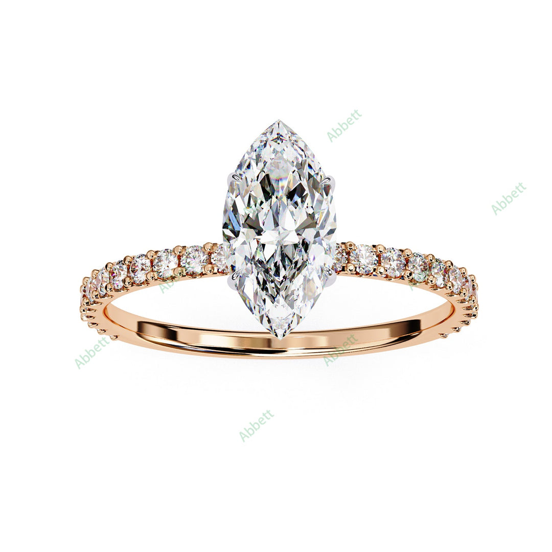 Hidden Halo Engagement Ring ENHI1583
