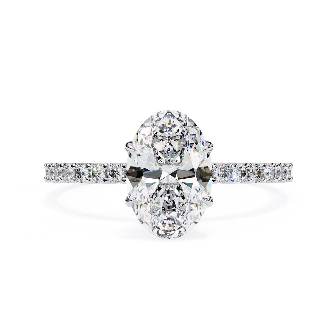 Hidden Halo Engagement Ring ENHI1584