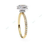 Load image into Gallery viewer, Hidden Halo Engagement Ring ENHI1584
