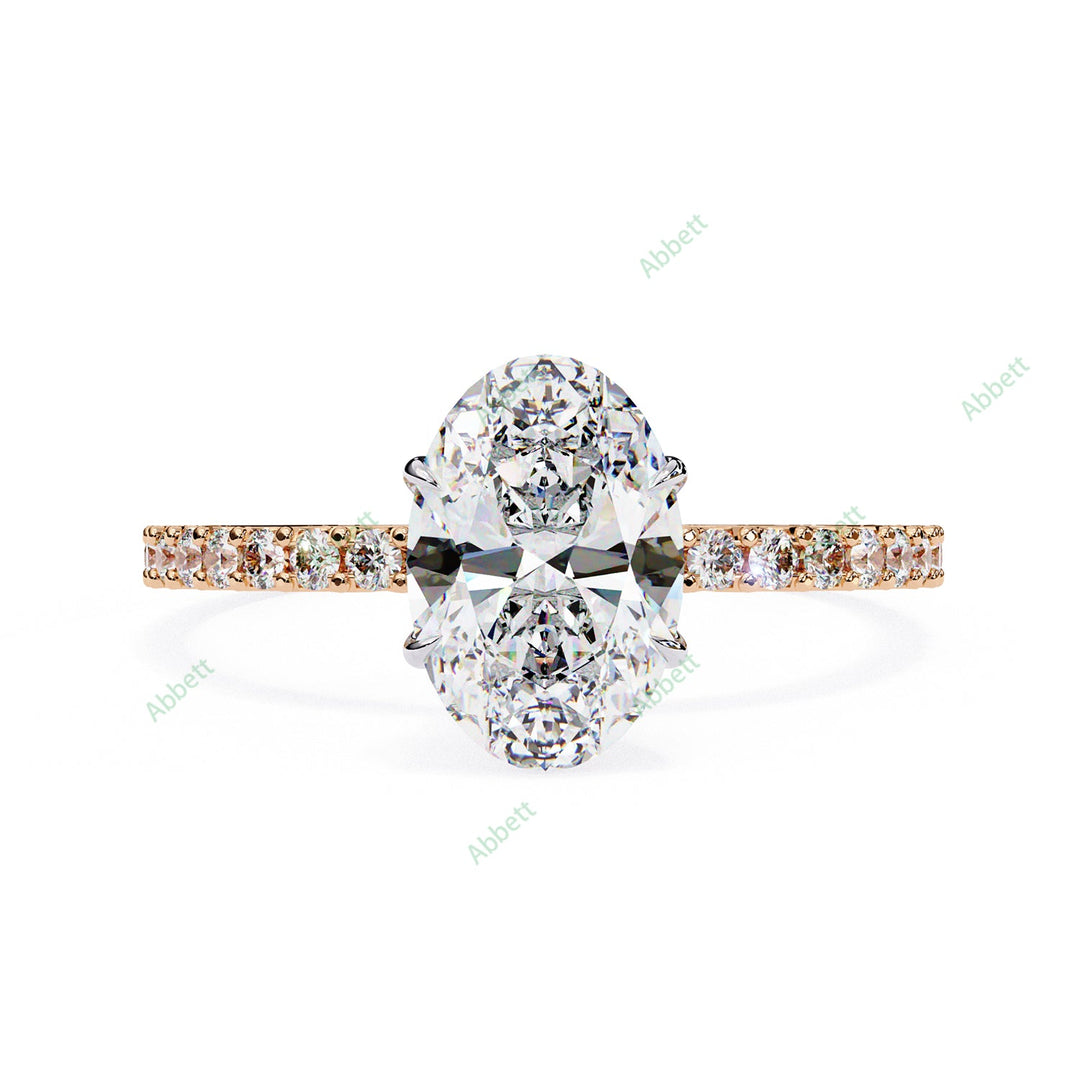 Hidden Halo Engagement Ring ENHI1584