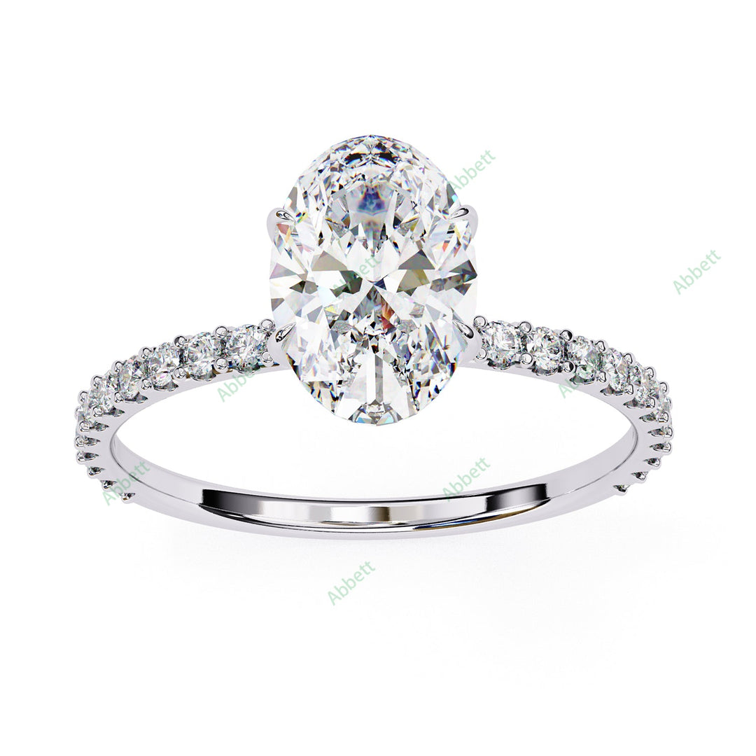 Hidden Halo Engagement Ring ENHI1584